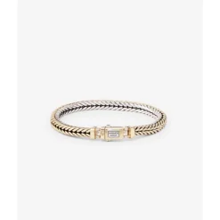 Buddha to Buddha Armband Barbara XS Zilver/Goud 14kt Hot