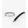 Buddha to Buddha Armband Ben Customized Set Zilver & leer Hot