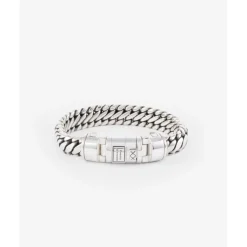 Buddha to Buddha Armband Ben Customized Set Zilver & leer Hot