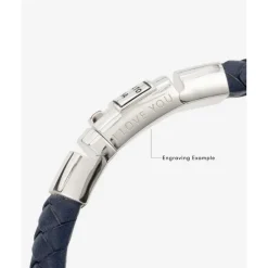 Buddha to Buddha Armband Ben Leather Navy Best