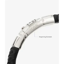 Buddha to Buddha Armband Ben Leer Zwart Hot