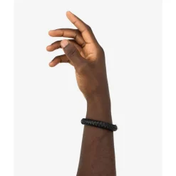 Buddha to Buddha Armband Ben Leer Zwart Hot