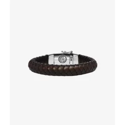 Buddha to Buddha Armband Ben Leer Zwart & Bruin Online