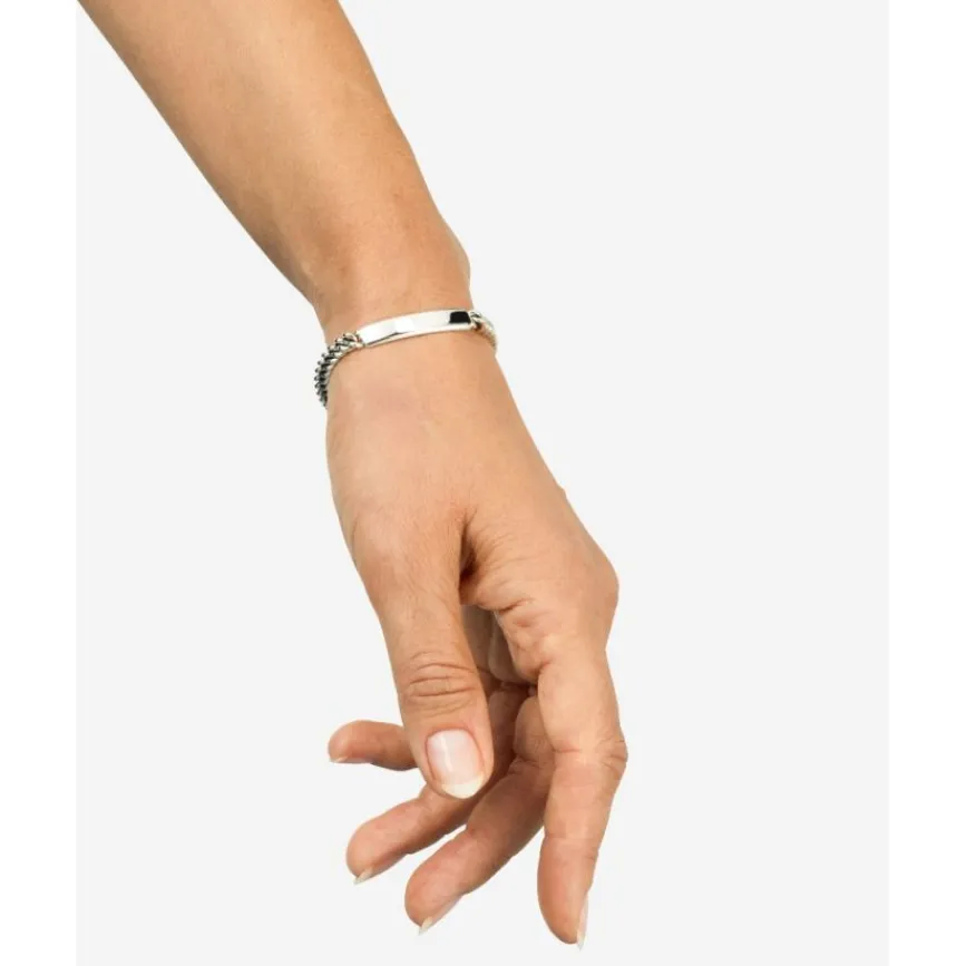 Buddha to Buddha Armband Essential Bar Zilver Discount