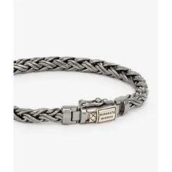 Buddha to Buddha Armband Katja XS Zwart Rhodium Shine Goud 14kt Clearance