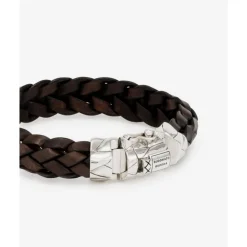 Buddha to Buddha Armband Mangky Leer Bruin Outlet