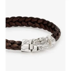 Buddha to Buddha Armband Mangky Small Leer Bruin Clearance