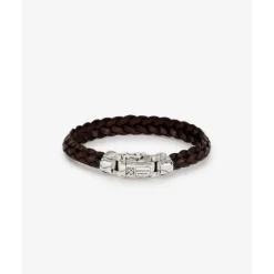 Buddha to Buddha Armband Mangky Small Leer Bruin Clearance