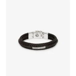 Buddha to Buddha Armband Nurul Small Leer Bruin New