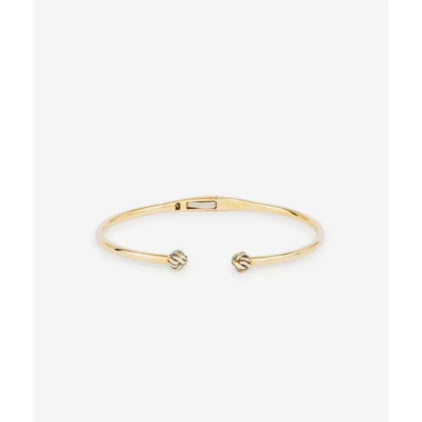 Buddha to Buddha Bangle Refined Katja Goud 14kt Sale