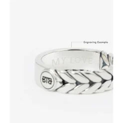 Buddha to Buddha Barbara Dual Ring Zilver Hot