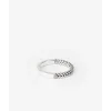 Buddha to Buddha Barbara Mini Dual Ring Zilver Clearance