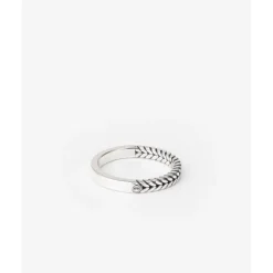 Buddha to Buddha Barbara Mini Dual Ring Zilver Clearance