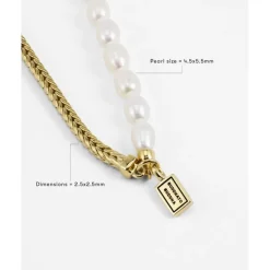 Buddha to Buddha Barbara Mini Parel Ketting Verguld 45 cm Best