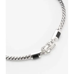 Buddha to Buddha Ben Mini (Edel)steen Armband Zilver Onyx Hot