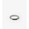 Buddha to Buddha Ben Mini (Edel)steen Ring Zilver Malachiet New