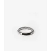 Buddha to Buddha Ben Mini (Edel)steen Ring Zilver Onyx Hot