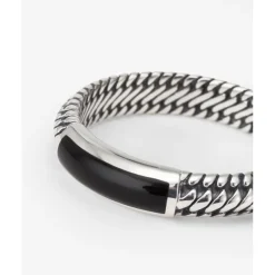 Buddha to Buddha Ben Mini (Edel)steen Ring Zilver Onyx Hot