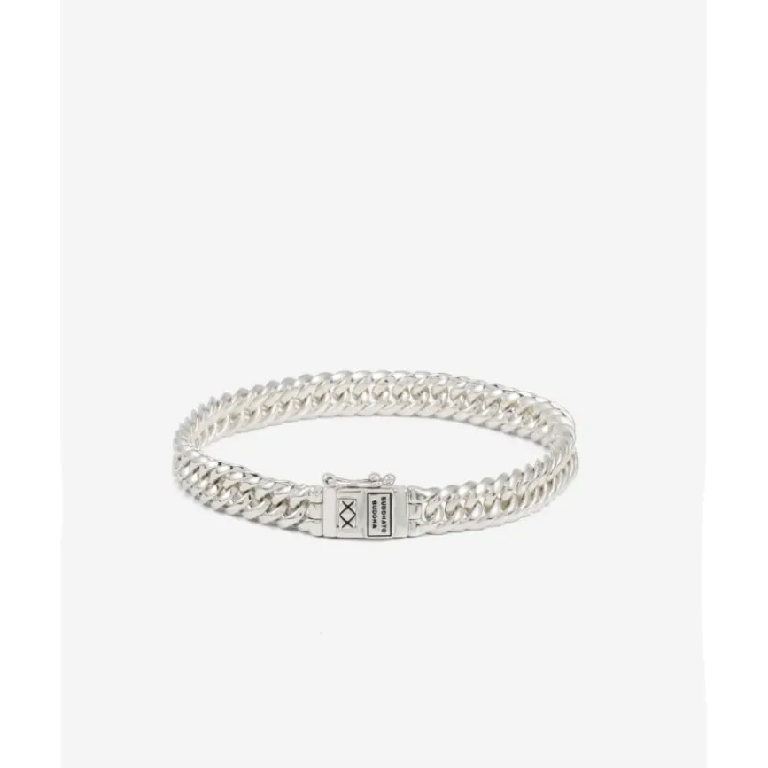 Buddha to Buddha Chain Mini Armband Zilver New