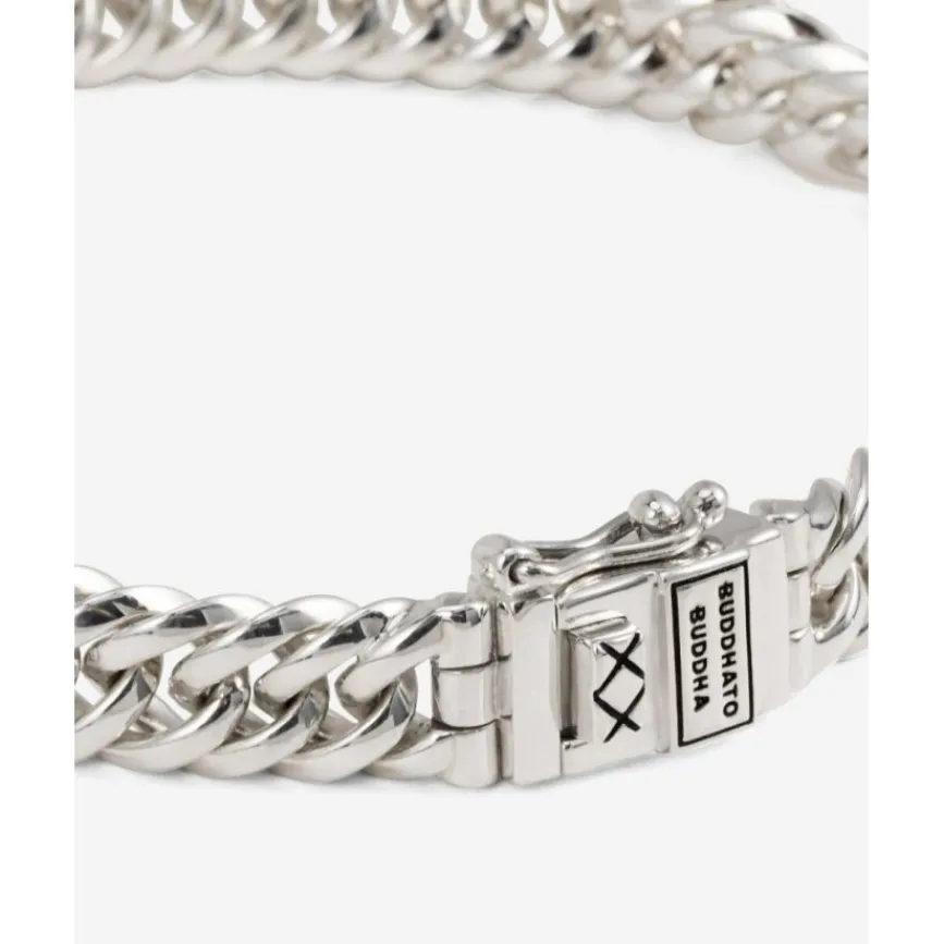 Buddha to Buddha Chain Mini Armband Zilver New