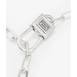 Buddha to Buddha Chainlink Lock Ketting Zilver Sale