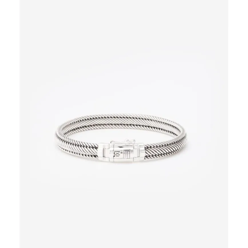 Buddha to Buddha Edwin Mini Armband Zilver New