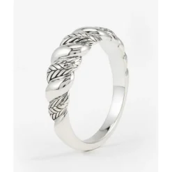 Buddha to Buddha Ellen Ring Spiraal Gradient Zilver Discount