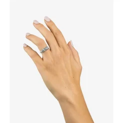 Buddha to Buddha Ellen Ring Spiraal Gradient Zilver Discount