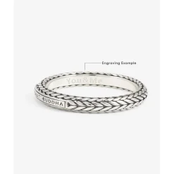 Buddha to Buddha Ellen XS Ring Zilver Discount