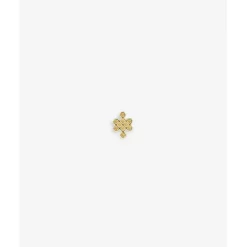 Buddha to Buddha Endless Knot Knopje Flatback 14kt Single Piece Clearance