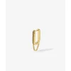 Buddha to Buddha Essential Hoop Chainlink Verguld Zilver Single Piece Clearance