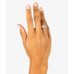Buddha to Buddha Esther Dual Ring Zilver Online