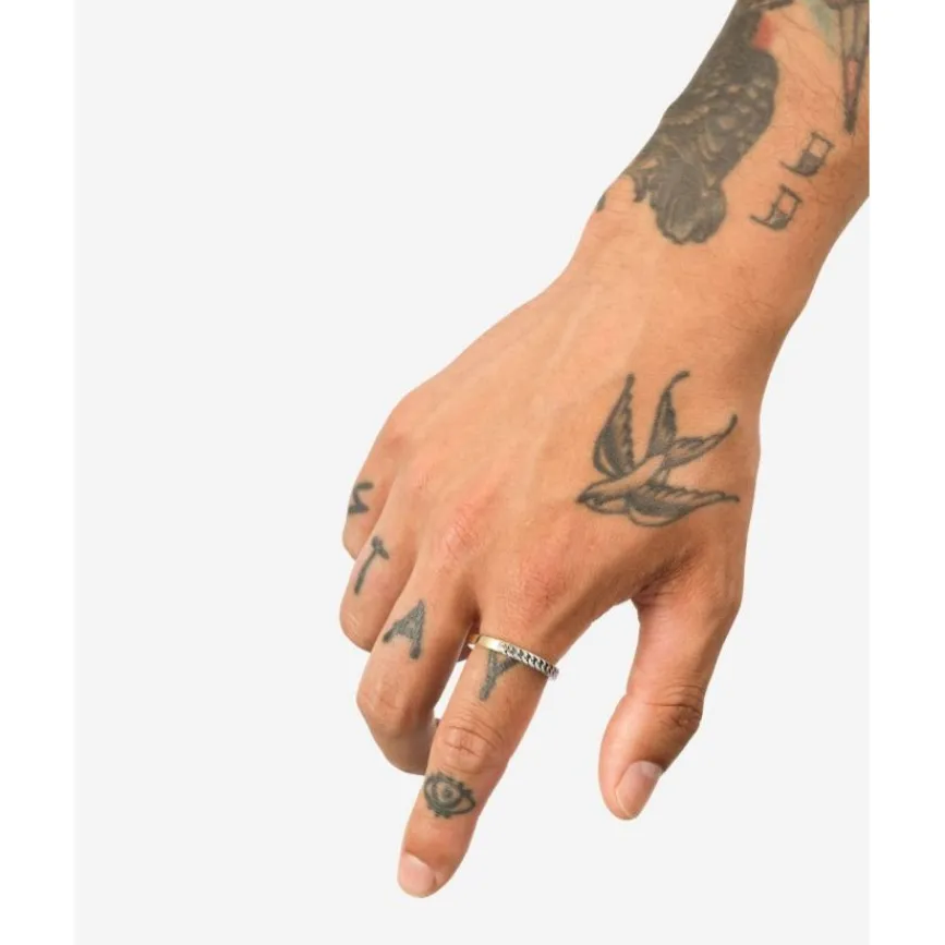 Buddha to Buddha Esther Mini Dual Ring Bicolor Outlet