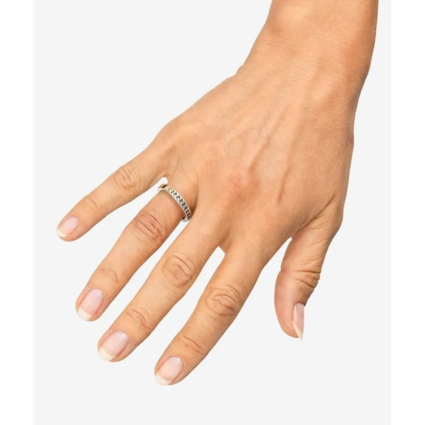 Buddha to Buddha Esther Mini Dual Ring Bicolor Outlet