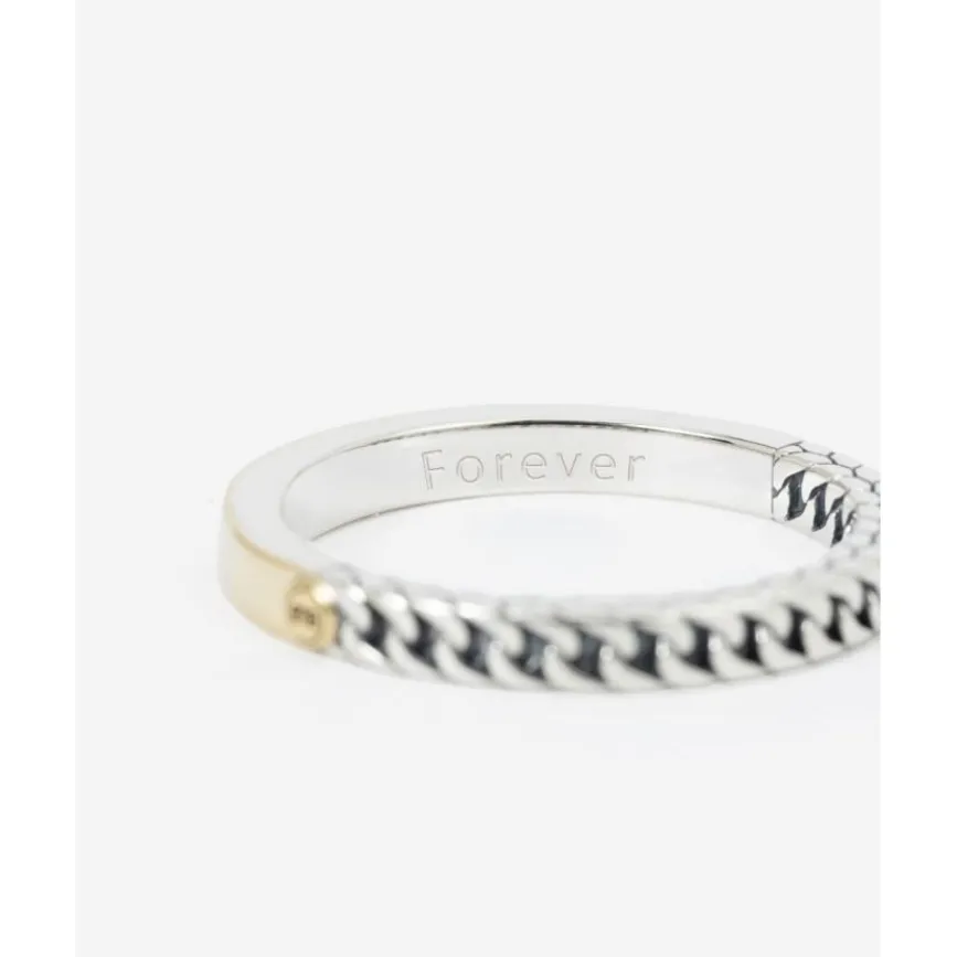 Buddha to Buddha Esther Mini Dual Ring Bicolor Outlet