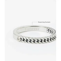 Buddha to Buddha Esther Mini Dual Ring Zilver Fashion