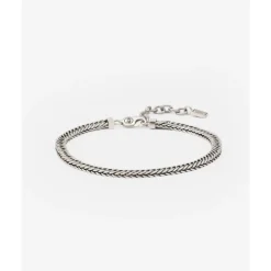 Buddha to Buddha Esther Mini Enkelbandje/Armband Zilver Sale