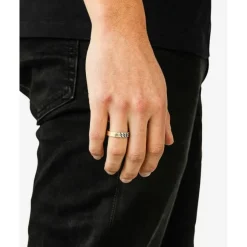 Buddha to Buddha Esther Small Dual Ring Bicolor New