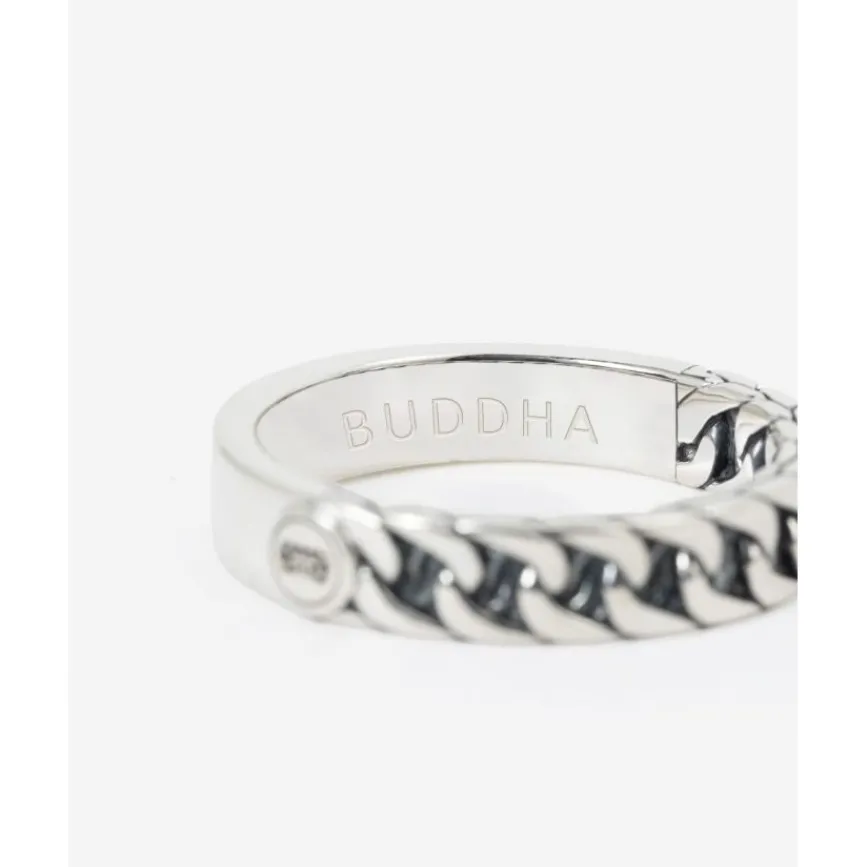 Buddha to Buddha Esther Small Dual Ring Zilver Clearance