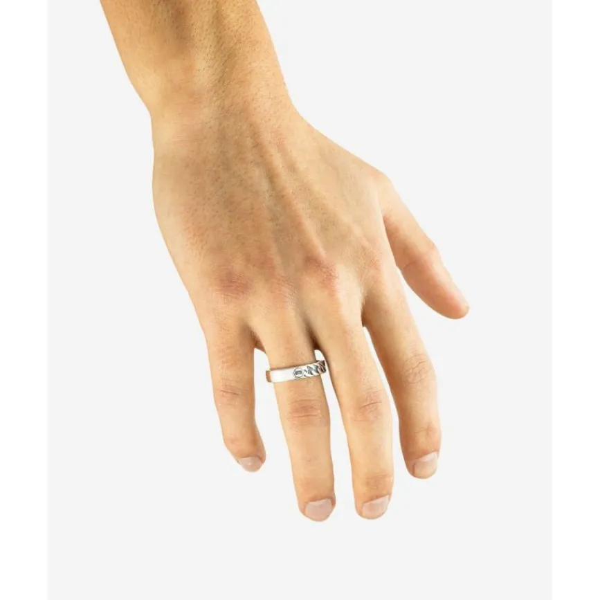 Buddha to Buddha Esther Small Dual Ring Zilver Clearance