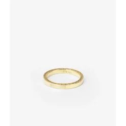 Buddha to Buddha George Mini Gladde Ring 14kt Goud Outlet