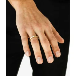 Buddha to Buddha George Mini Gladde Ring 14kt Goud Outlet