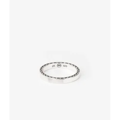 Buddha to Buddha George Mini Gladde Ring Zilver Online