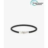 Buddha to Buddha George Mini Leren Armband Zwart Online