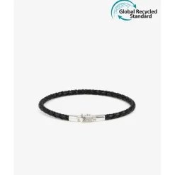 Buddha to Buddha George Mini Leren Armband Zwart Online