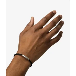 Buddha to Buddha George Mini Leren Armband Zwart Online