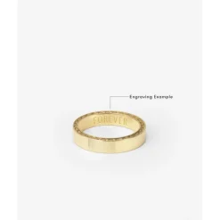Buddha to Buddha George Small Gladde Ring 14kt Goud Discount