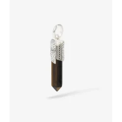 Buddha to Buddha Hanger Edelsteen Zilver Tijgeroog New