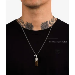 Buddha to Buddha Hanger Edelsteen Zilver Tijgeroog New
