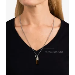 Buddha to Buddha Hanger Edelsteen Zilver Tijgeroog New